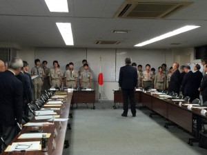 東京連盟の理事会にて